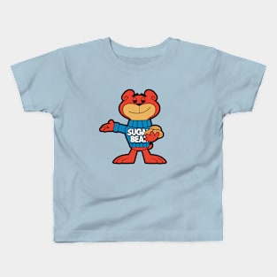 cute sugar bear mascot Kids T-Shirt